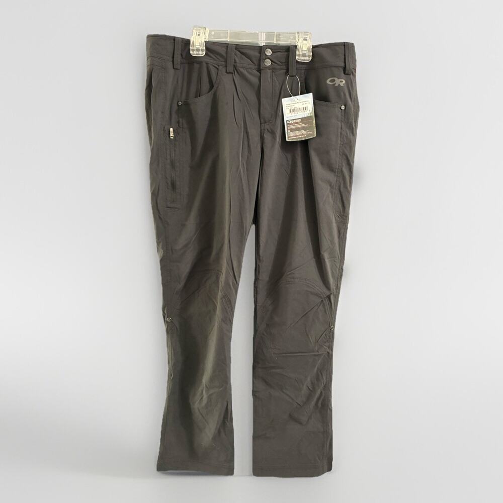 Outdoor Research Women’s Kickstep Roll Up Pants Size 12 Black Outdoor Hiking